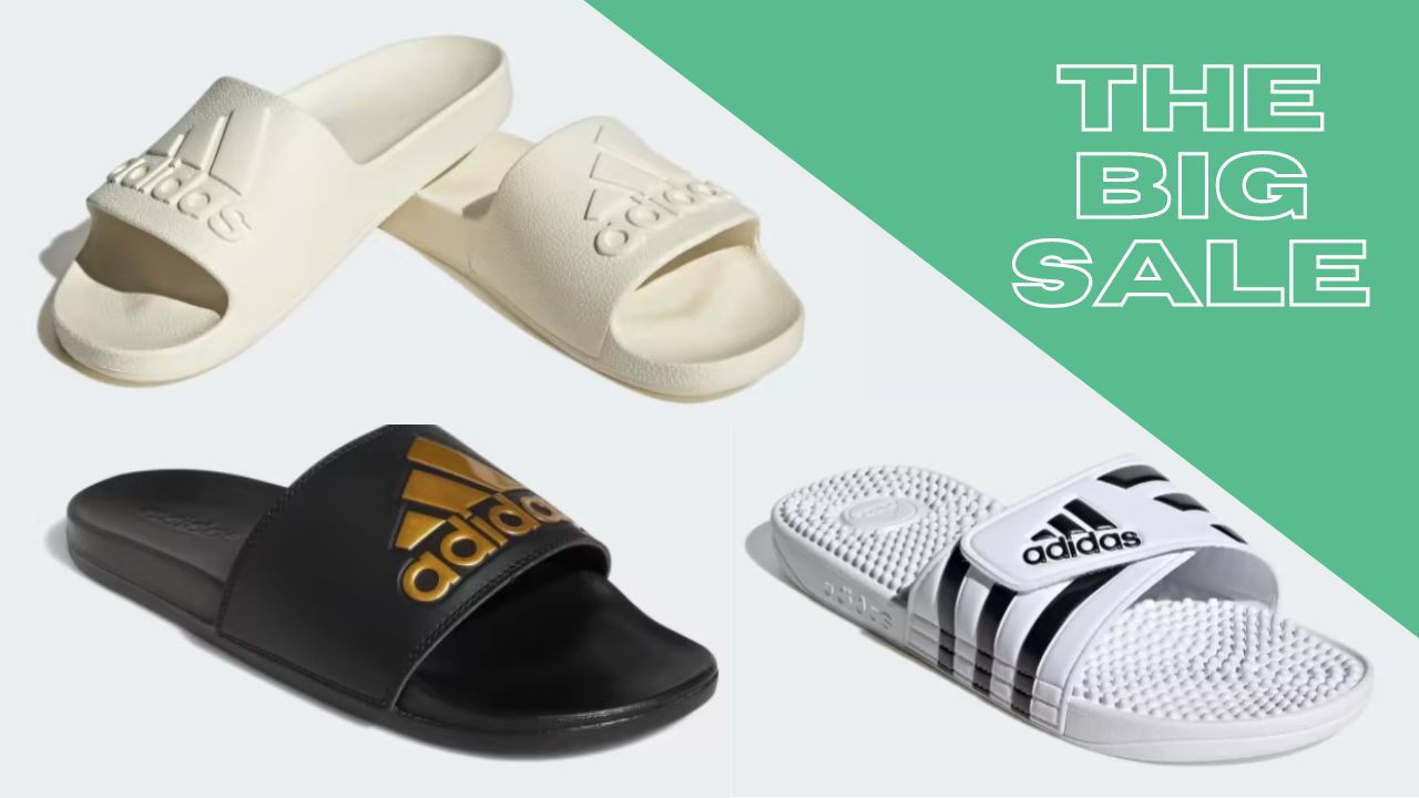 Adidas Slides & Sandals Starting at $11.20!