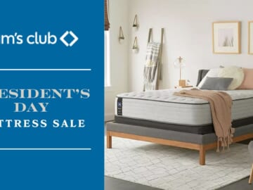 Sam’s Club President’s Day Mattress Sale