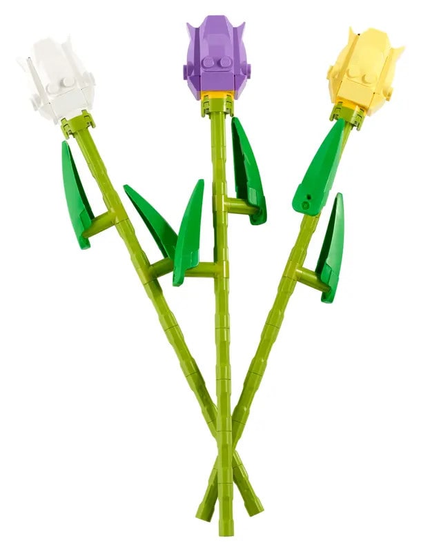 LEGO Botanical Collection Tulips for $7 + free shipping w/ $35