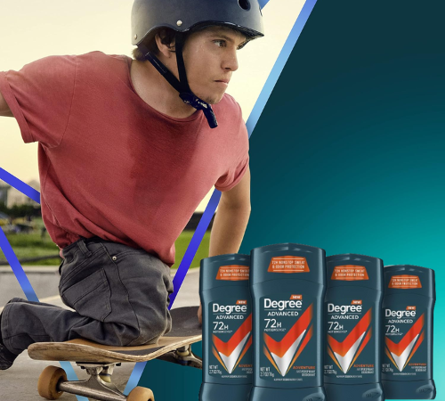Degree Men 4-Pack 72-Hour Adventure Antiperspirant Deodorant as low as $7.79 After Coupon (Reg. $19.73) + Free Shipping – $1.95/2.7 Oz Stick