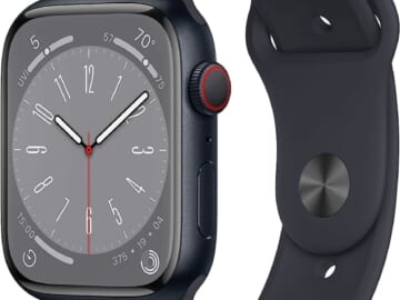 Apple Watch Series 8 GPS + Cellular 45mm Smart Watch for $329 + free shipping