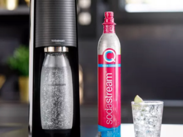 SodaStream Terra Sparkling Water Maker with CO2 and Carbonating Bottle $69.99 Shipped Free (Reg. $100) – 3 Colors