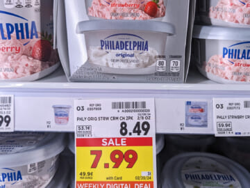 Philadelphia Cream Cheese Spread 2-Packs Just $5.99 At Kroger