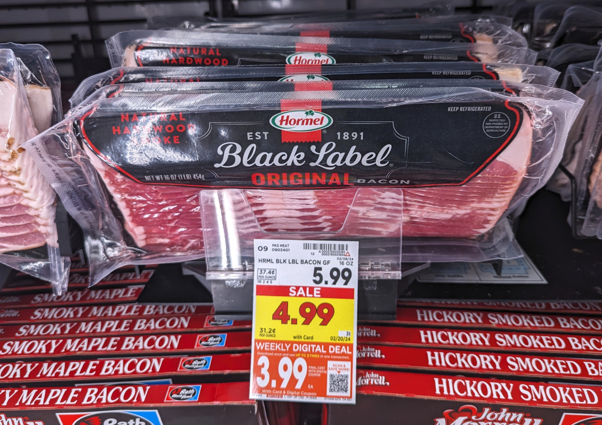 Hormel Bacon Just $3.99 At Kroger (Regular Price $5.99)