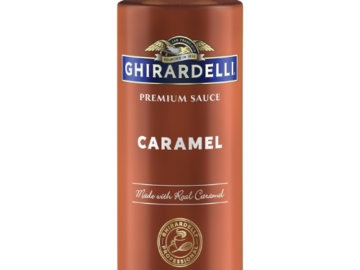 Ghirardelli Caramel Sauce Squeeze Bottle, 16 Oz as low as $4.67 Shipped Free (Reg. $10)