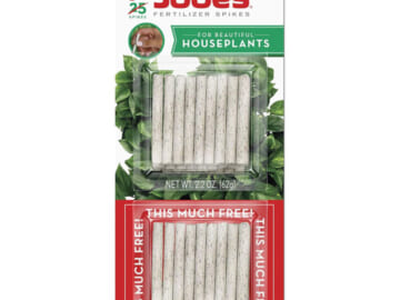 Jobe’s Fertilizer Spikes, Indoor Houseplants, 50 Count $1.98 (Reg. $7.14) – 4¢/Spike, FAB Ratings!