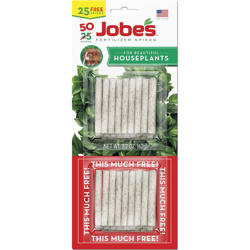 Jobe’s Fertilizer Spikes, Indoor Houseplants, 50 Count $1.98 (Reg. $7.14) – 4¢/Spike, FAB Ratings!