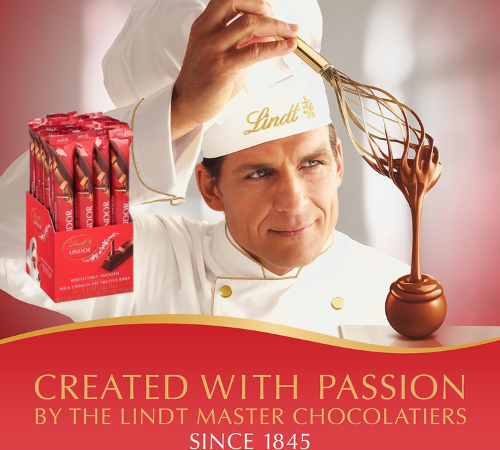 Lindt LINDOR 24-Pack Milk Chocolate Truffle Bar as low as $13.01 After Coupon (Reg. $35) + Free Shipping – 54¢/1.3 Oz Bar