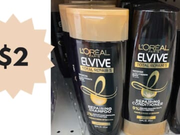 Get L’Oreal Elvive Haircare for $2