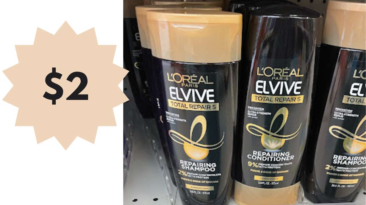 Get L’Oreal Elvive Haircare for $2