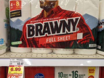 Brawny Paper Towels As Low As $4.99 At Kroger