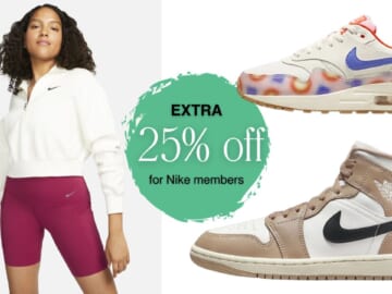 Nike | Extra 25% Off Select Styles For Members