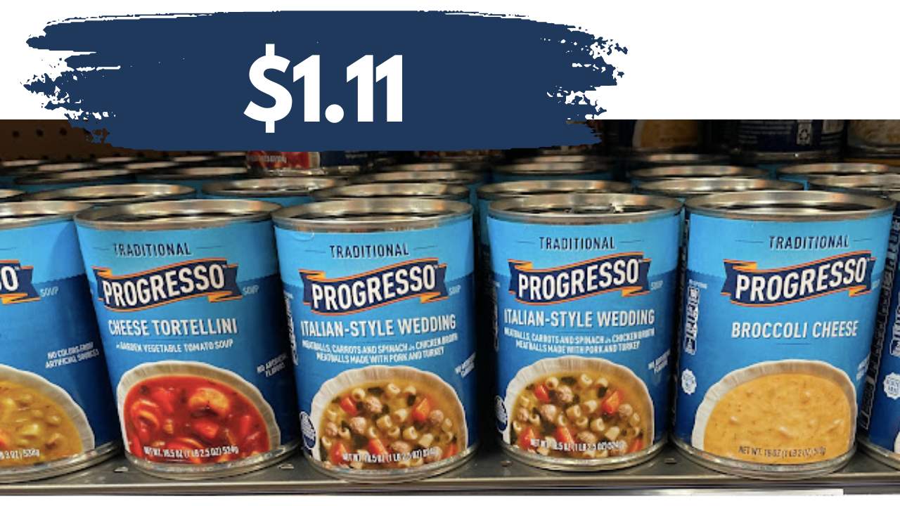 $1.11 Progresso Soup | Deals at Publix & Lowes Foods