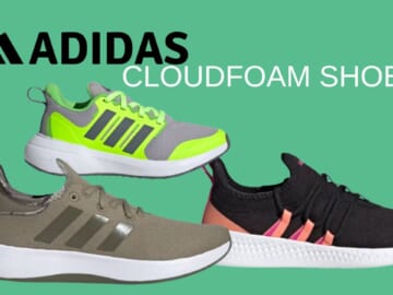 Adidas CloudFoam Pure Shoes $42 (reg. $75)