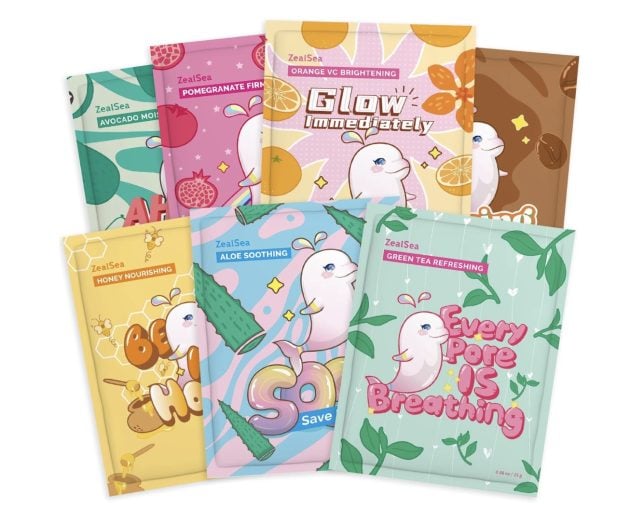 ZealSea Sheet Mask Skin Care (Pack of 7)
