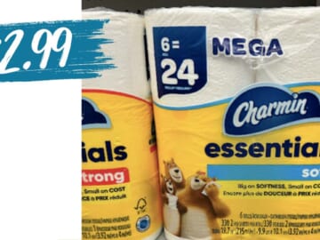 $2.99 Charmin Bath Tissue at Walgreens