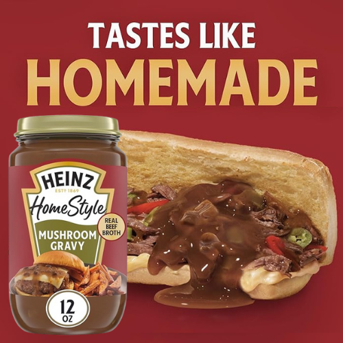 Heinz Homestyle Mushroom Gravy, 12 Oz as low as $1.28 Shipped Free (Reg. $2.50)