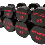 Ethos Rubber Hex Dumbbells from $13 + free shipping w/ $49