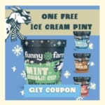 Coupon Free Pint of Funny Farm Ice Cream