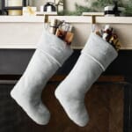 Pottery Barn Classic Velvet Stockings