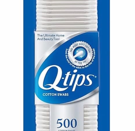 Q-tips Cotton Swabs, 500 count only $3.39 shipped!