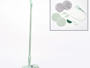 Hover Scrubber Omni Cordless Dual-Head Mop and Accessories