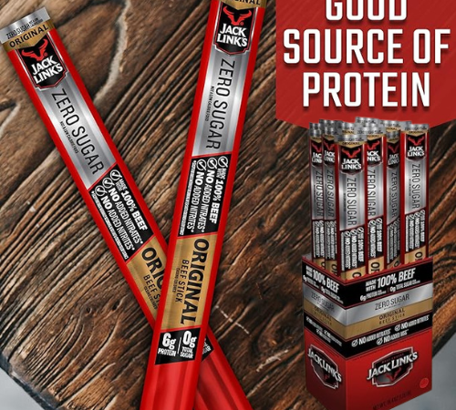 Jack Link’s 40-Count Beef Sticks, 0.92 oz as low as $24.69 After Coupon (Reg. $38) + Free Shipping – 62¢ Each