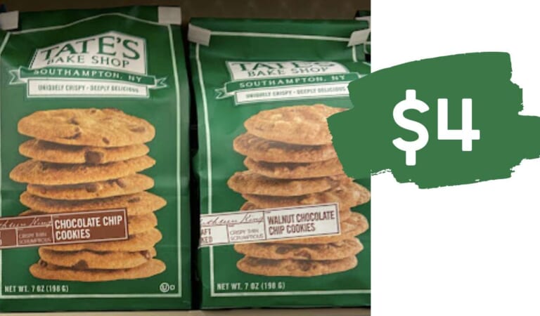 Pick Up Tate’s Bake Shop Cookies for $4