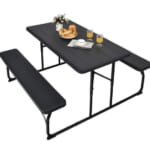 Folding Picnic Table Bench Set