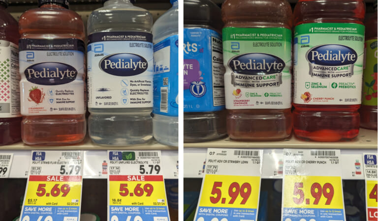 Pedialyte Oral Electrolyte Solution As Low As $3.69 At Kroger