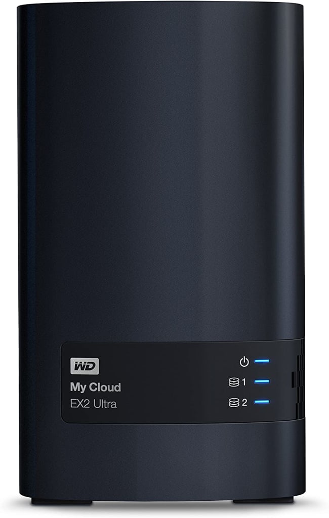 WD My Cloud Expert EX2 Ultra 2-Bay 8TB External NAS for $330 + free shipping