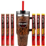 Jack Link's Furry Sasquatch Tumbler w/ 6-Pack Beef Sticks for $22 + free shipping w/ $50