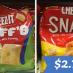 $2.75 Cheez-It Puff’d & Snap’d Snacks at Publix