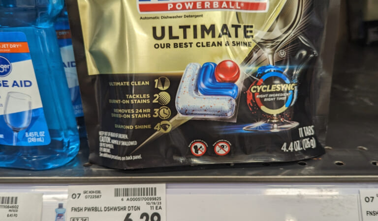 Finish Ultimate Detergent As Low As $1.99 At Kroger (Regular Price $6.29)