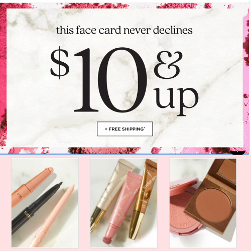 Tarte: Shop best sellers starting at just $10 during the Hot Steals Event + Free Shipping!