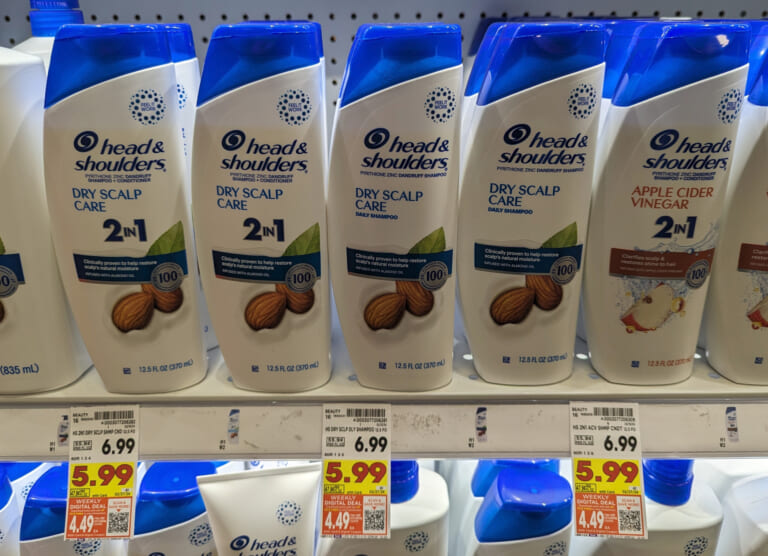 Head & Shoulders Products As Low As $4.49 At Kroger (Regular Price $6.99)