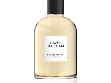 a bottle of david beckham refined woods perfume