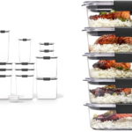 pile of clear glass food storage containers