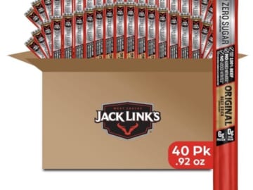 Jack Link's Beef Sticks, Zero Sugar, Original