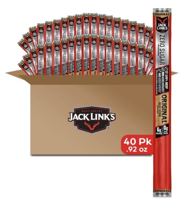 Jack Link's Beef Sticks, Zero Sugar, Original
