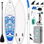 FunWater Inflatable Ultra-Light Paddleboard + Accessories Bundle only $149.95 shipped!