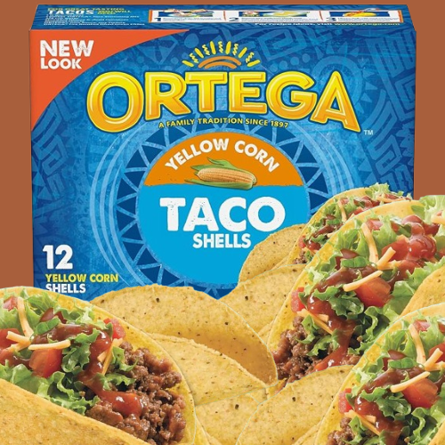 Ortega 12-Count Yellow Corn Taco Shells, 4.9 oz as low as $1.56 Shipped Free (Reg. $2.49) – 13¢/Shell – Gluten Free
