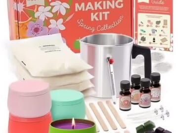 Candle Making Kit for $15 + free shipping
