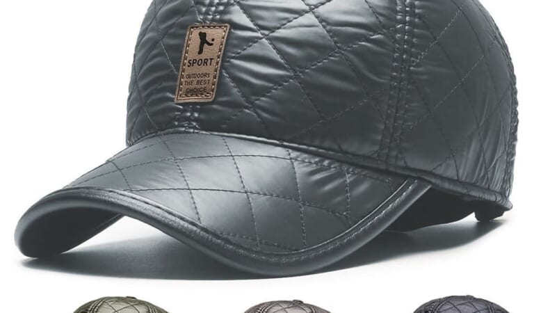 Faux Leather Baseball Cap for $8 for 2 + $5 s&h