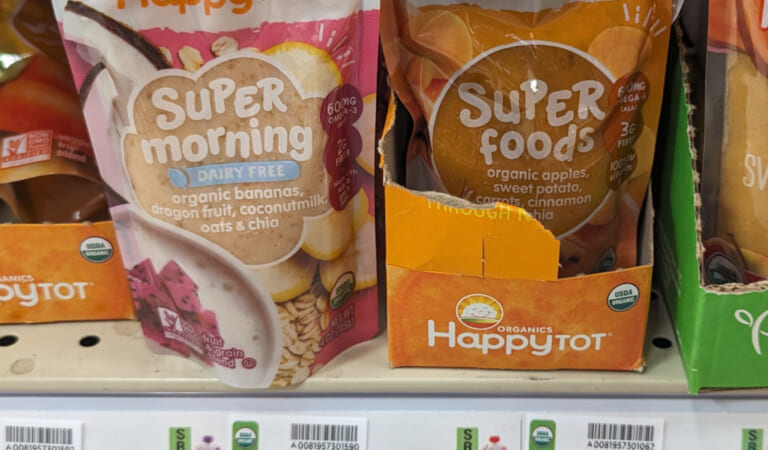 Happy Tot Organic Baby Food Pouches Just $1.25 Each At Kroger