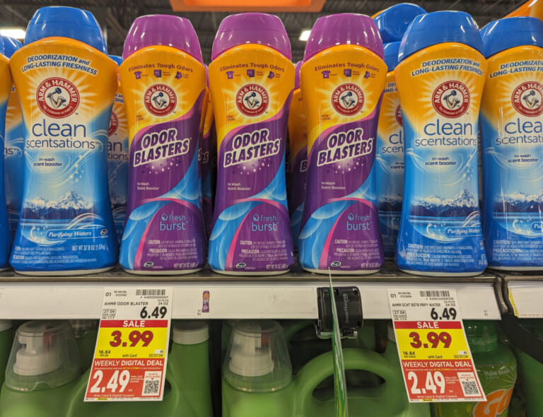 Arm & Hammer Scent Boosters Just $2.49 At Kroger