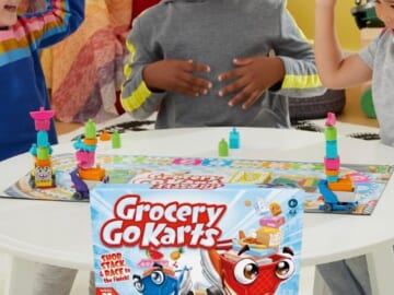 Hasbro Gaming Grocery Go Karts Board Game $11 (Reg. $20)