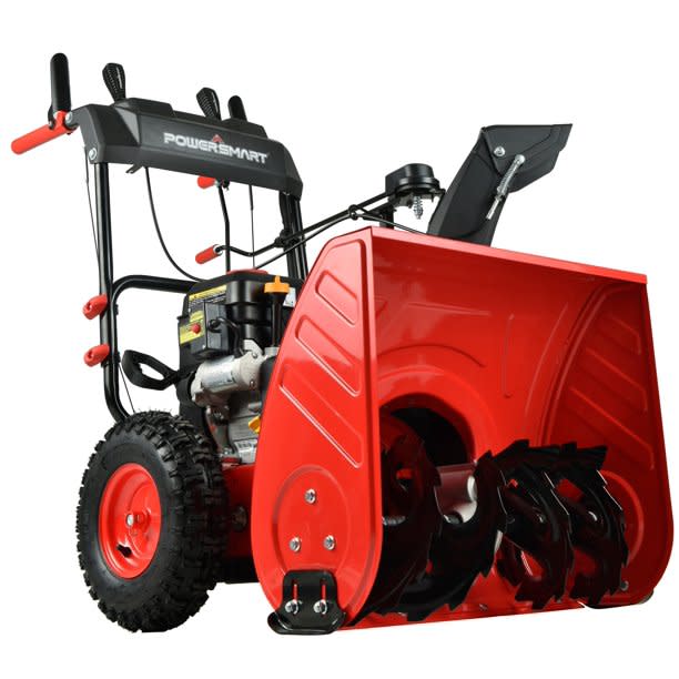 PowerSmart 24" 212cc 2-Stage Electric Start Gas Snow Blower for $374 + free shipping