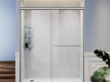 Sunny Shower 60" x 72" Double Sliding Shower Doors from $287 + free shipping
