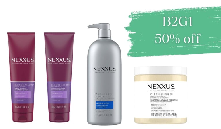 Nexxus Haircare | Buy 2, Get 1 For 50% Off